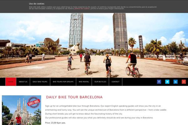 biketoursbarcelona.com site used Fatherland