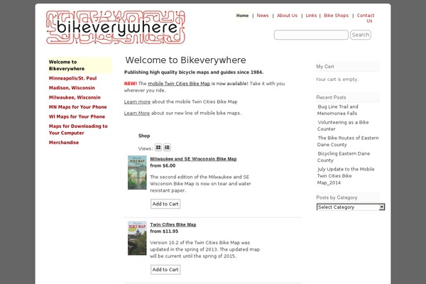 bikeverywhere.com site used Be2