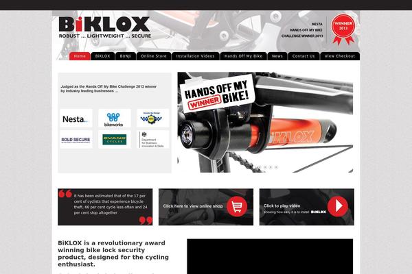biklox.com site used Biklox-genesis-child