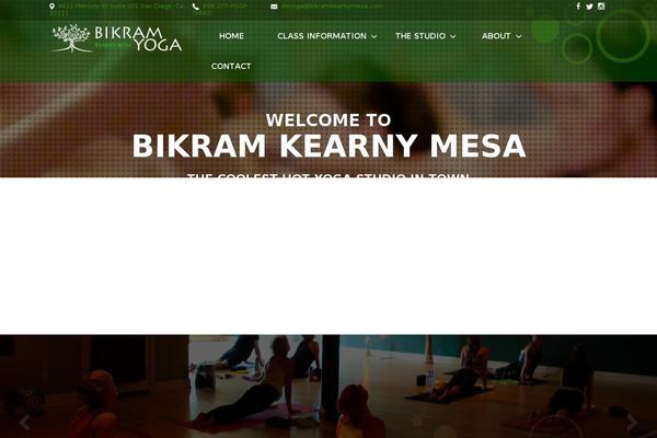 bikramkearnymesa.com site used Bikram