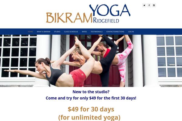 bikramyogaridgefield.com site used Bikramyogaridgefield