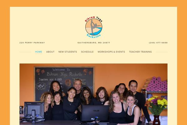 bikramyogarockville.com site used Bikramyogarockville1