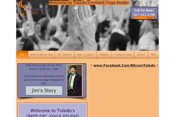 bikramyogatoledo.com site used Bytcustom