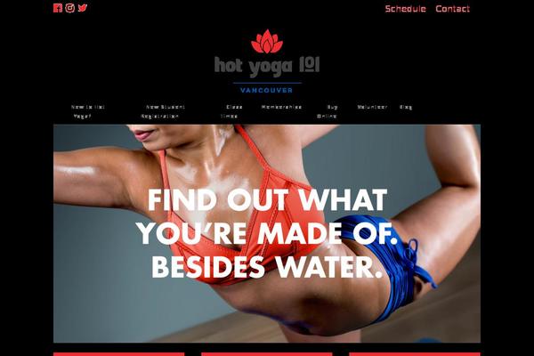 bikramyoga theme websites examples