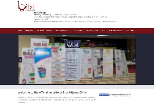 bilalhijamaclinic.com site used Political Press