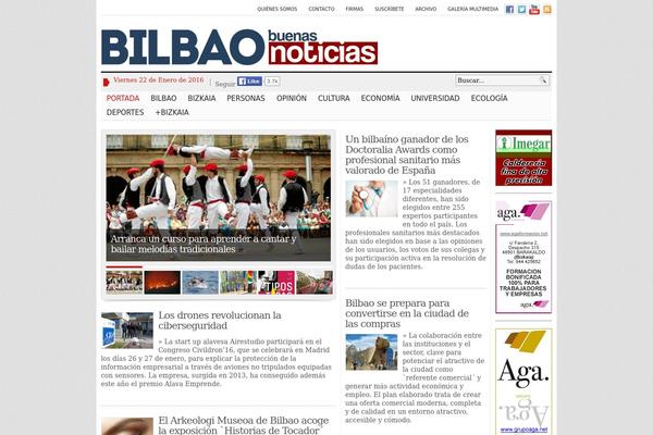 bilbaobuenasnoticias.com site used Newspaper