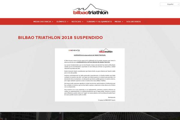 bilbaotriathlon.com site used Divitriathlon