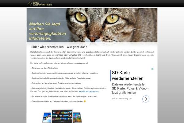 bilderwiederherstellen.com site used Bilderwiederherstellen.com