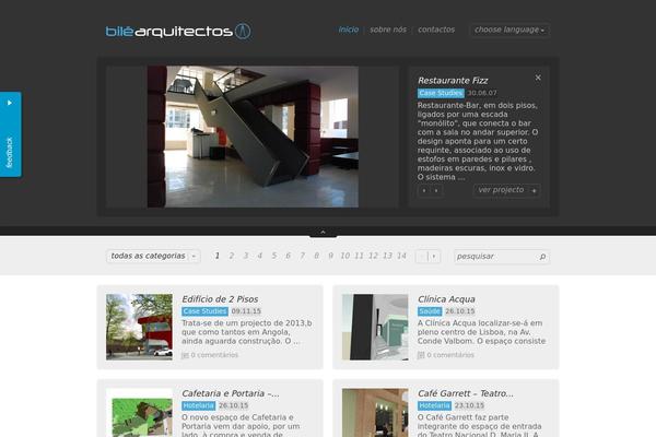 bilearquitectos.com site used Bile