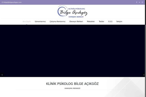 Site using WPFront Notification Bar plugin