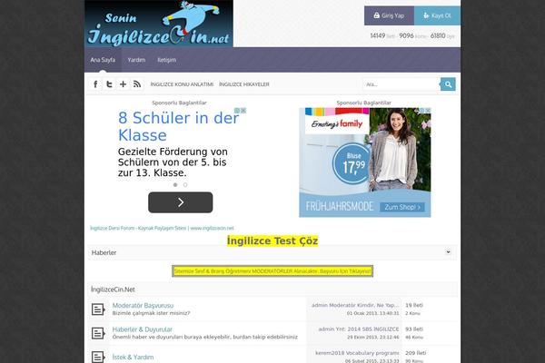 Newspaper theme site design template sample