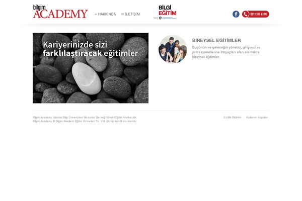 bilgimacademy.com site used Bilgimacademy
