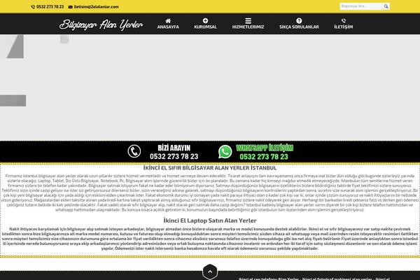 bilgisayaralanyerler.net site used Ikincielbilgisayar