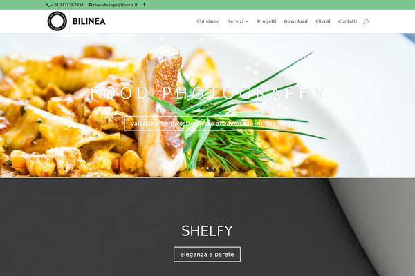 Divi theme site design template sample