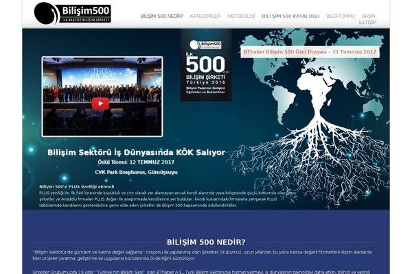 bilisim500.com site used Bilisim500