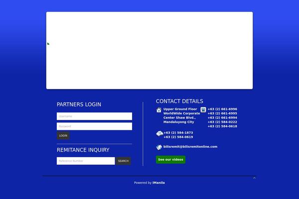 Master theme site design template sample