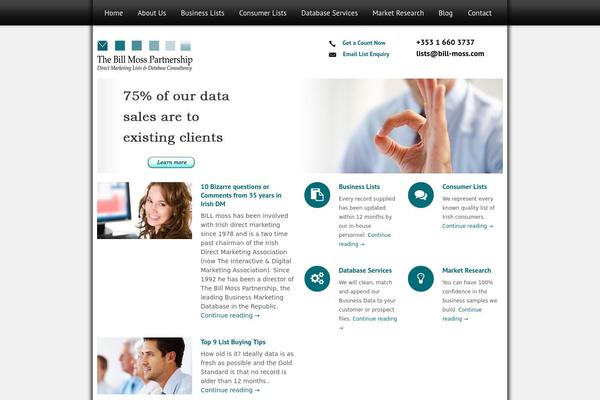 bill-moss.com site used Billmoss