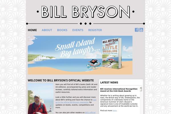 billbrysonbooks.com site used Carbonate-master