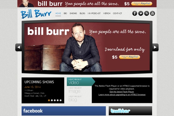 billburr.com site used Billburr