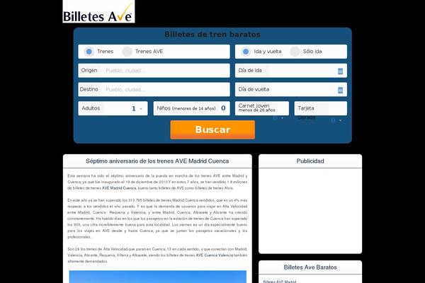 billetesave.com site used Reservalis