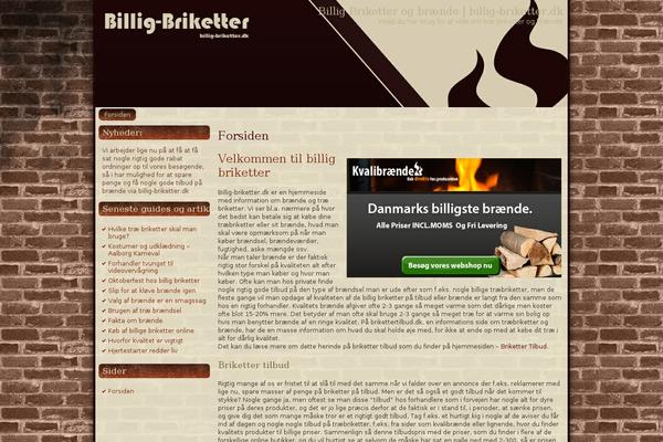 billig-briketter.dk site used Brick_wall