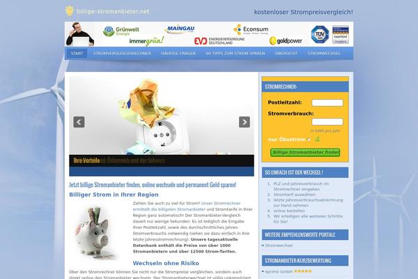 Greenenergy theme site design template sample