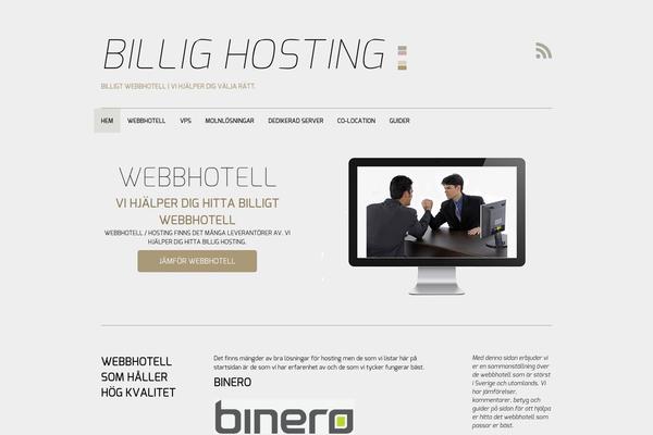 billighosting.se site used SuperSlick