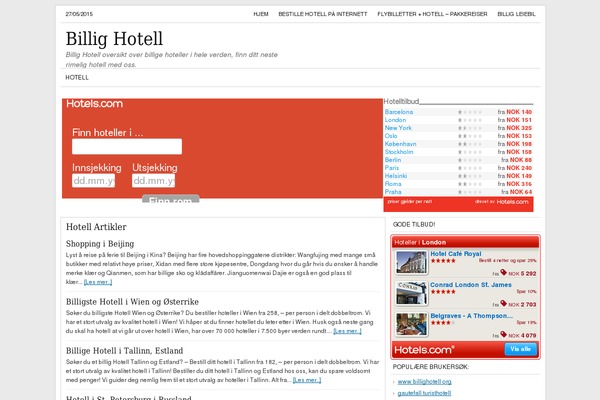 Hoteller theme site design template sample