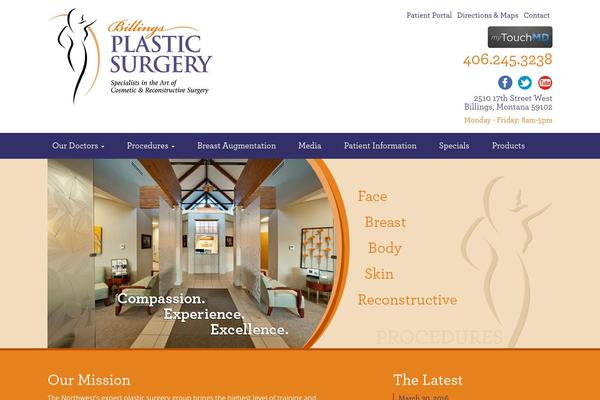 billingsplasticsurgery.com site used Billingsplasticsurgery