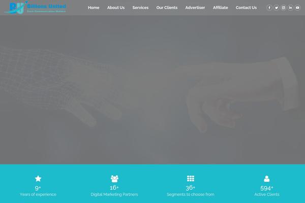 Site using Dt-the7-core plugin
