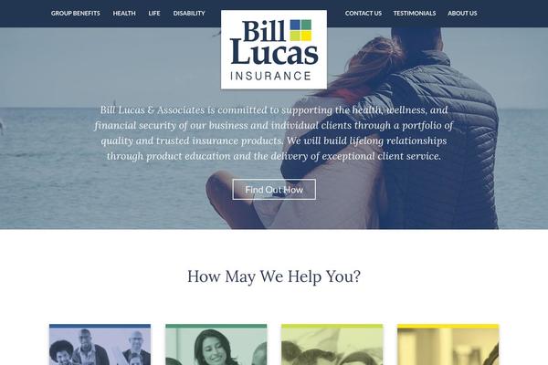 billlucasinsurance.com site used Billlucas