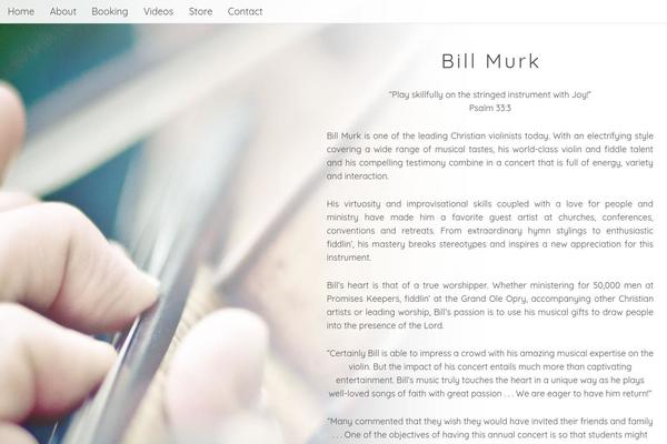 billmurk.com site used Bmtheme