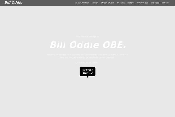 billoddie.com site used Bill-oddie