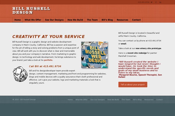 Enfold theme site design template sample