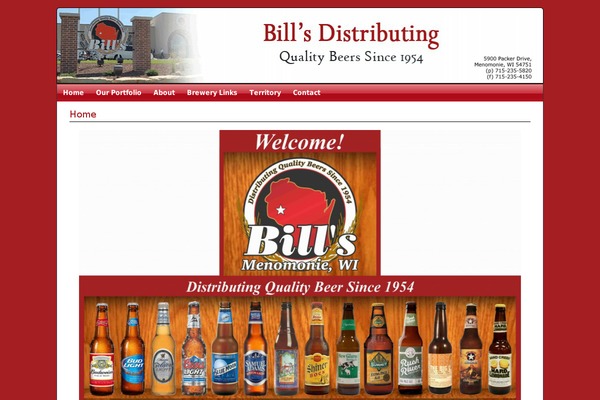 billsdist.com site used Bills-dist