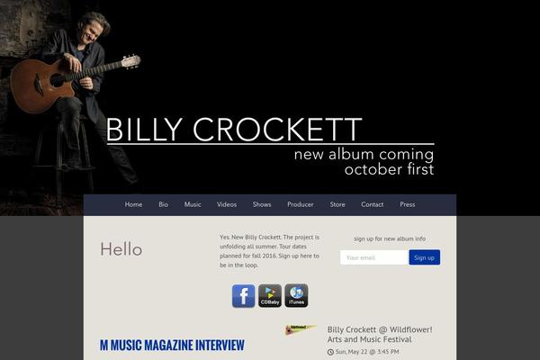 billycrockett.com site used Billycrockett
