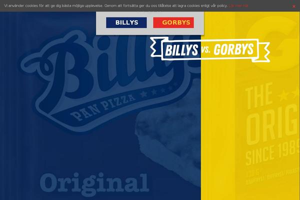 billys.com site used Billys