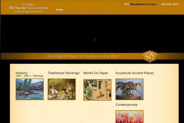 galleries theme websites examples