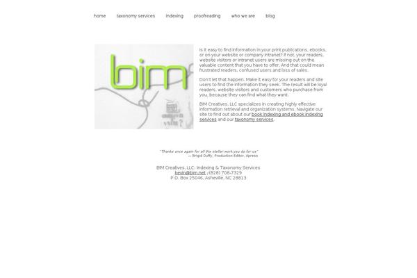 bim.net site used Bim