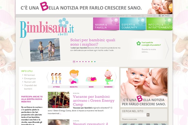 bimbisaniebelli.it site used Cosedicasa