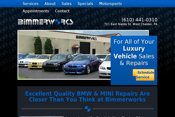 bimmerworks.com site used Autoshop-blocks