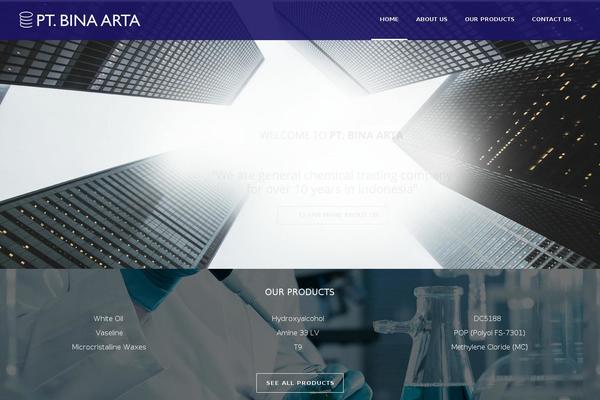binaarta.com site used Binaarta