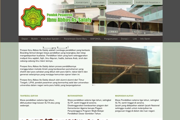 Akademi theme site design template sample