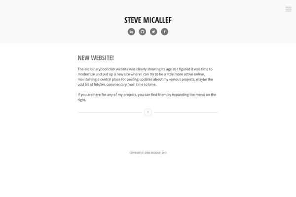 Minnow theme site design template sample