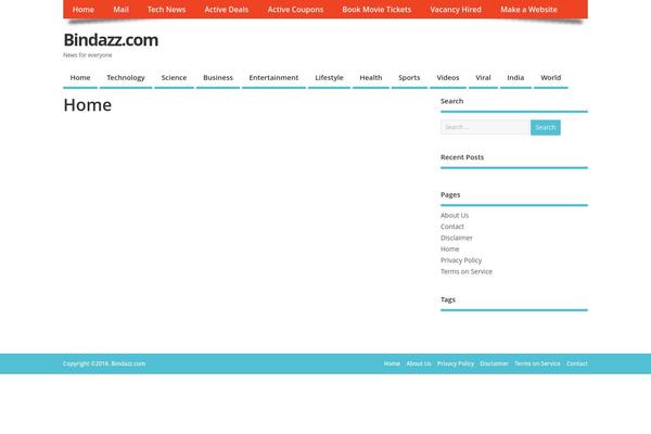 Foxiz-child theme site design template sample