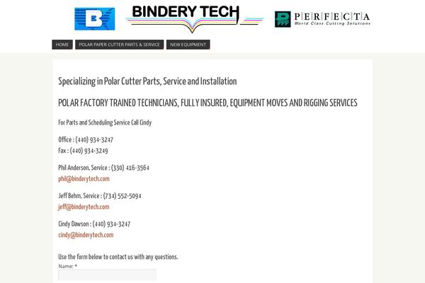 binderytech.com site used Parabola