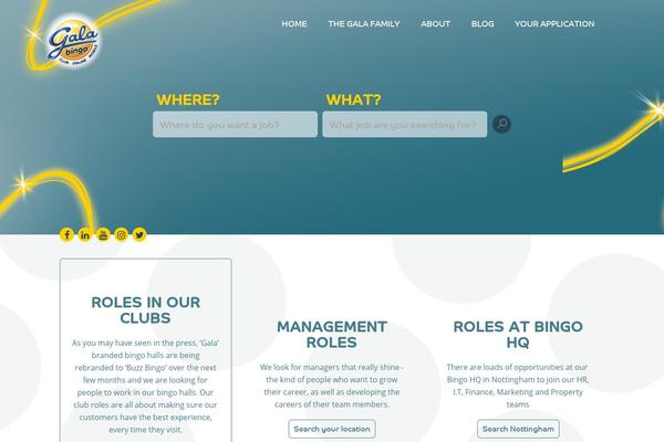bingocareers.co.uk site used Gala2016