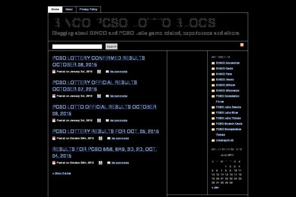 bingolottoblog.com site used Mini
