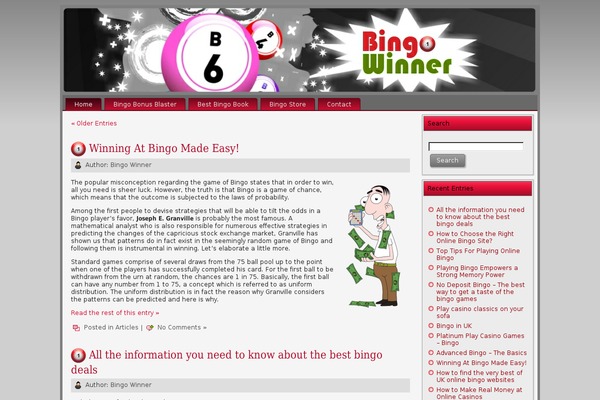 bingowinner.net site used Advantage