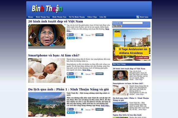 binhthuan.org site used Heatmap